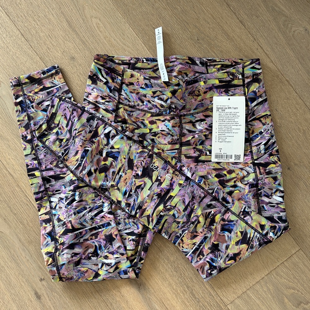 2020 Seawheeze speed up tights size 8 NWT